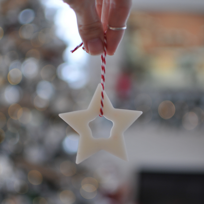 Hanging star, balsam fir scent