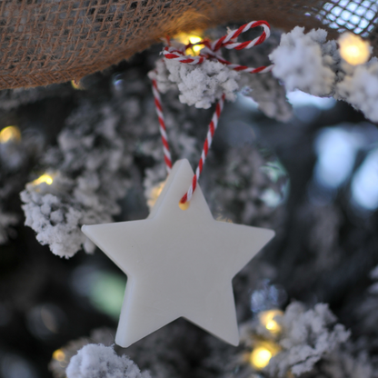 Hanging star, balsam fir scent