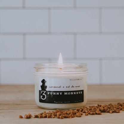 Caramel - Sea salt, soy candle 