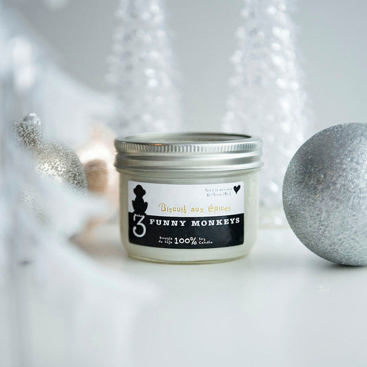 Gingerbread cookie, soy candle 