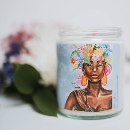 Blooming lilac, soy candle