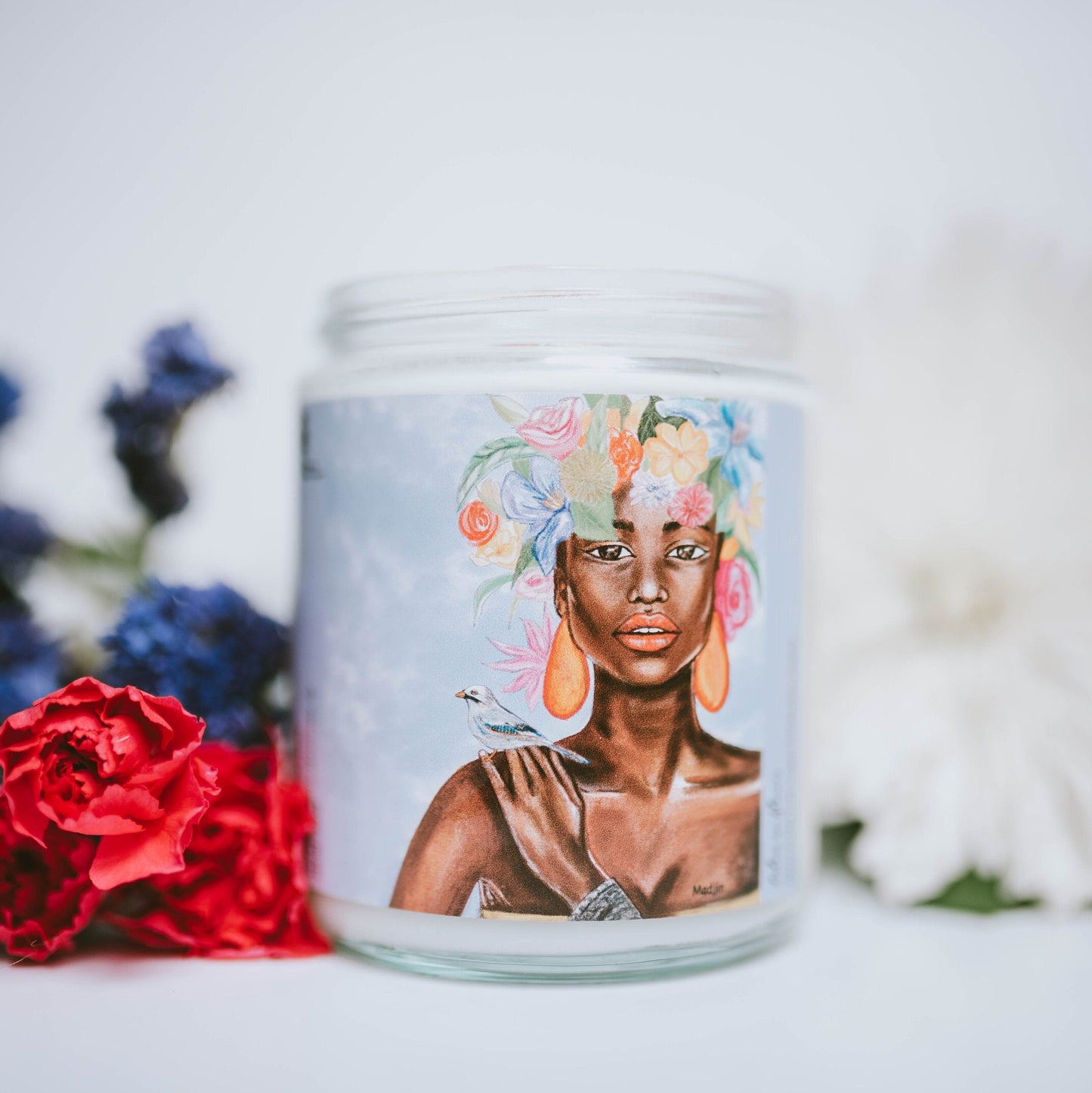 Blooming lilac, soy candle